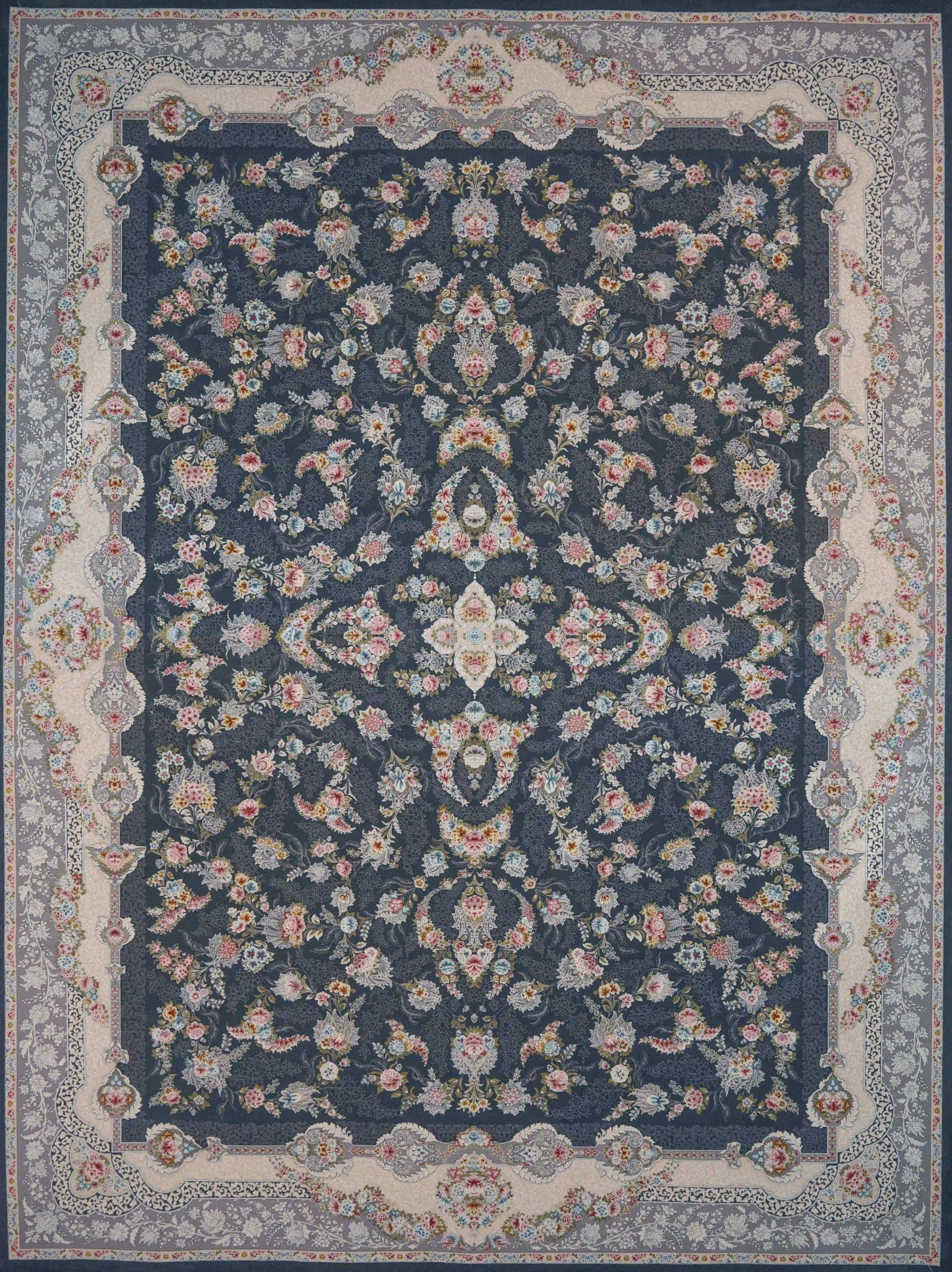 فرش کلاسیک طرح سوسن